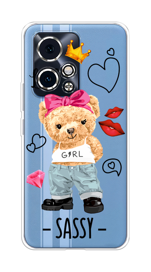 

Чехол на Honor 90 GT "Sugar Mommy", Голубой;белый;розовый, 6123450-1