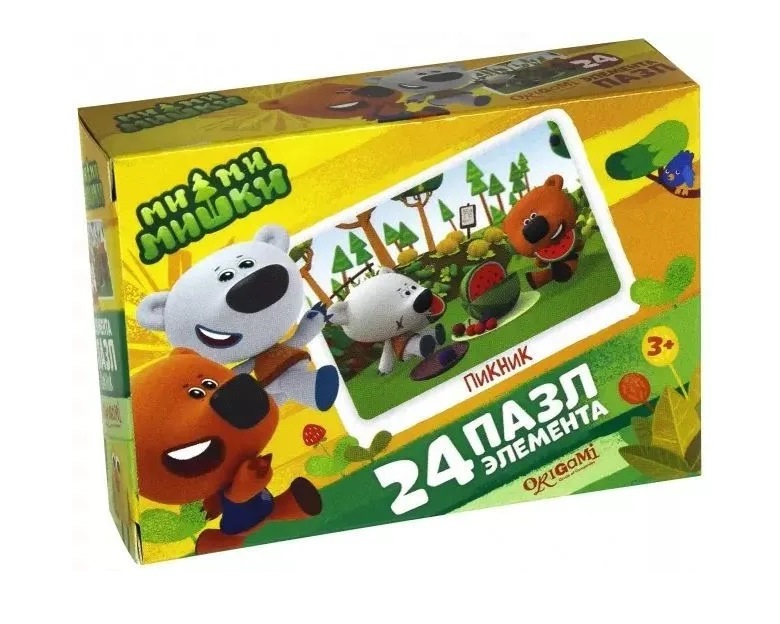

Пазл мини МиМиМишки Мишки на отдыхе, 24 элемента, 03497