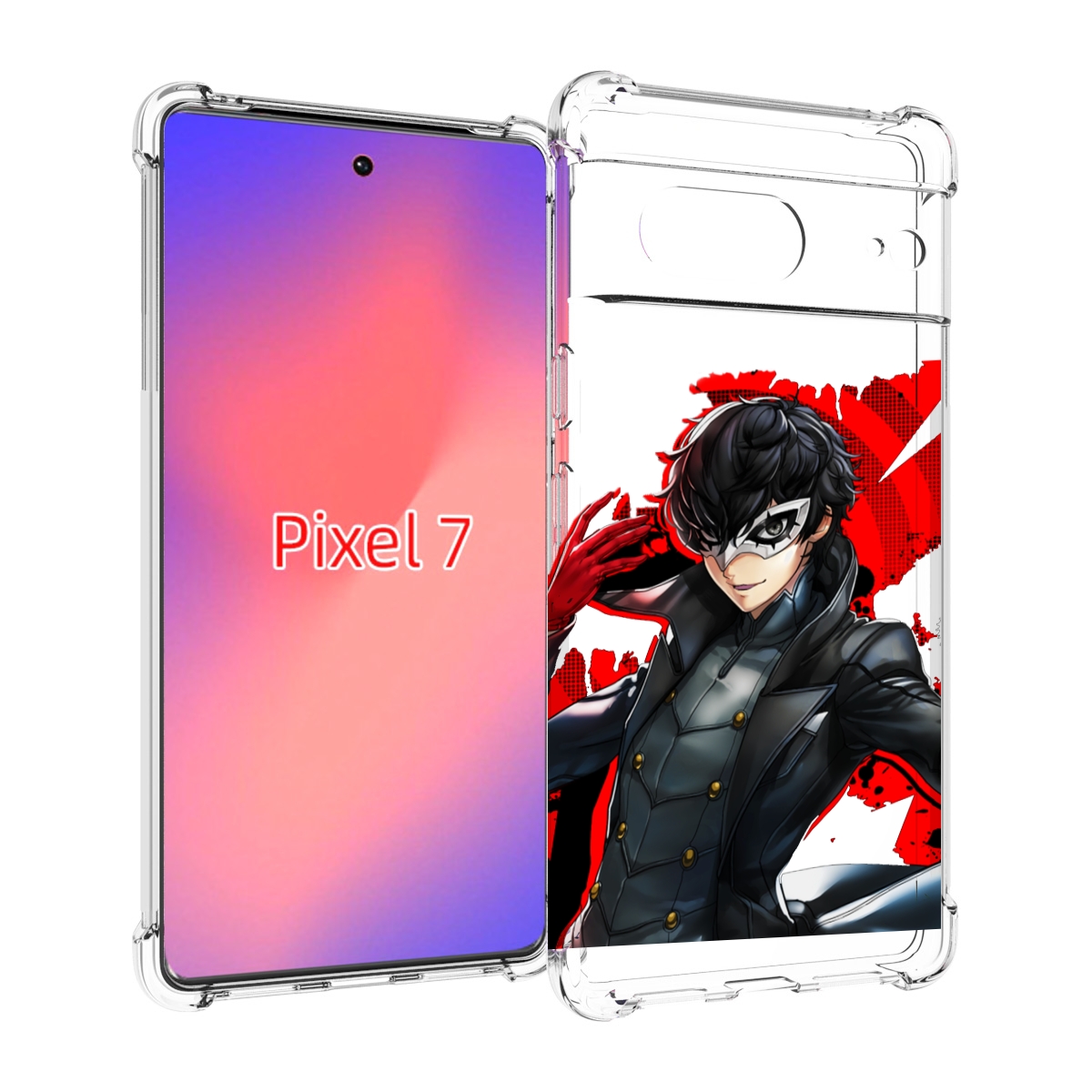 

Чехол Mypads Persona 5 Для Google Pixel 7, Прозрачный, Tocco