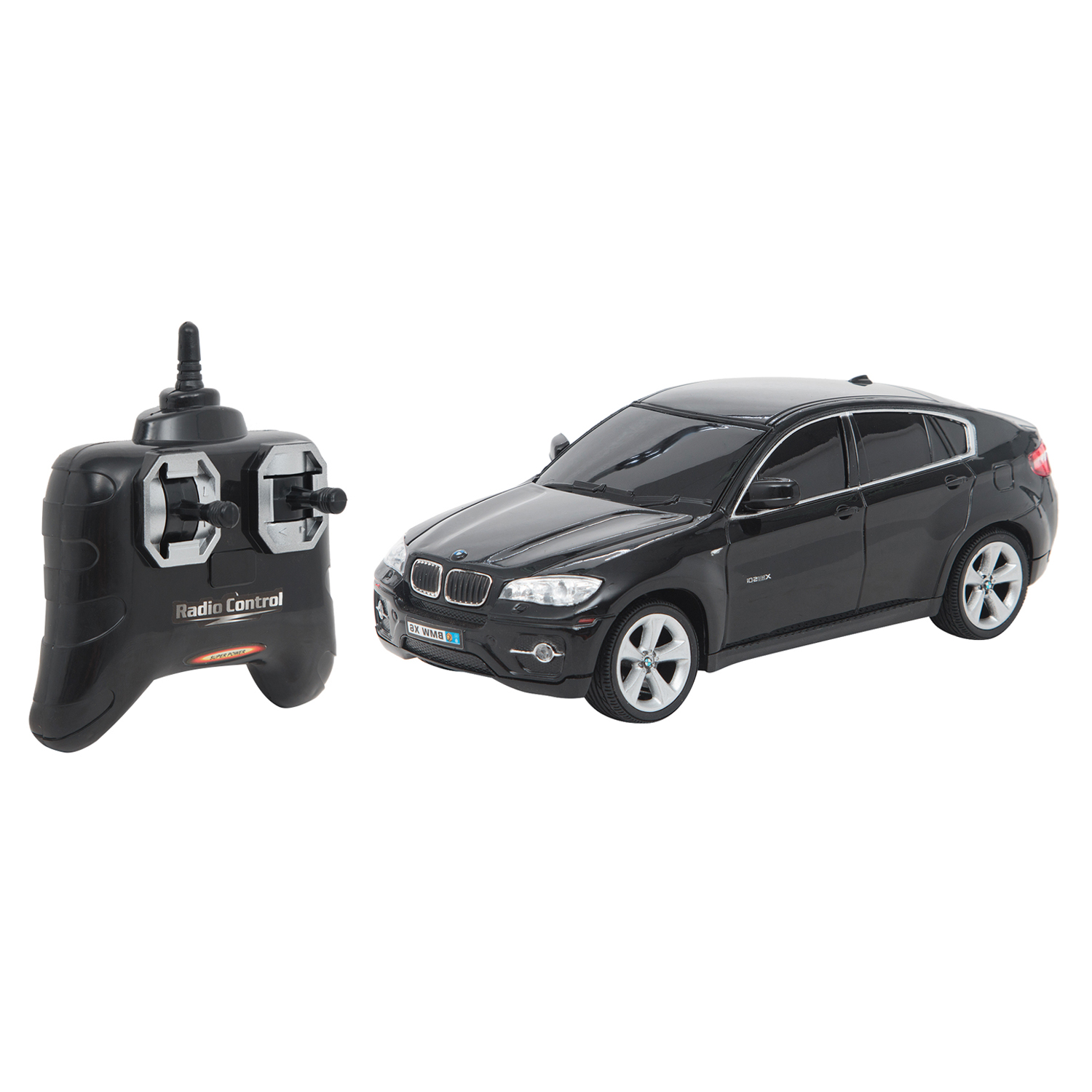 

Машина на радиоуправлении Maxi Car Vip Line BMW X6, 1:24, черный
