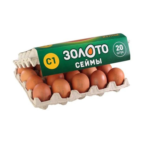Яйца куриные АШАН деревенские С1 20 шт