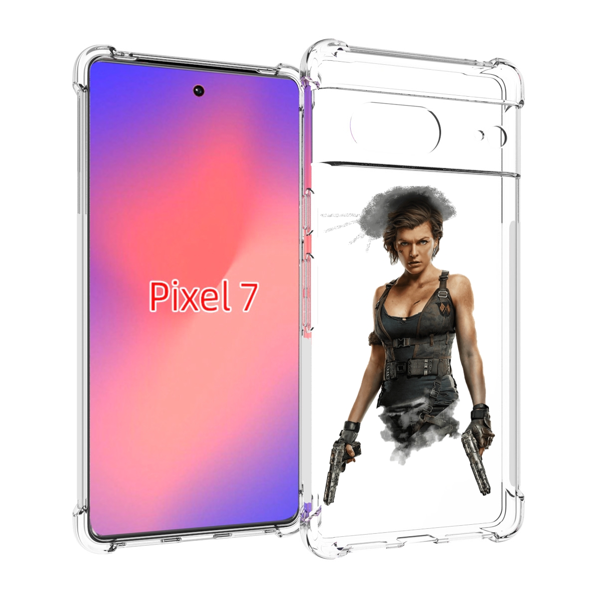 

Чехол Mypads Resident-Evil Для Google Pixel 7, Прозрачный, Tocco