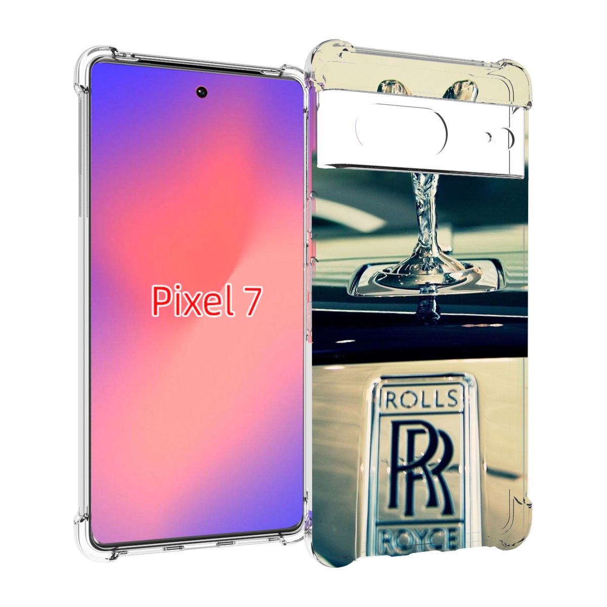 

Чехол Mypads Rolls Royce 1 Для Google Pixel 7, Прозрачный, Tocco
