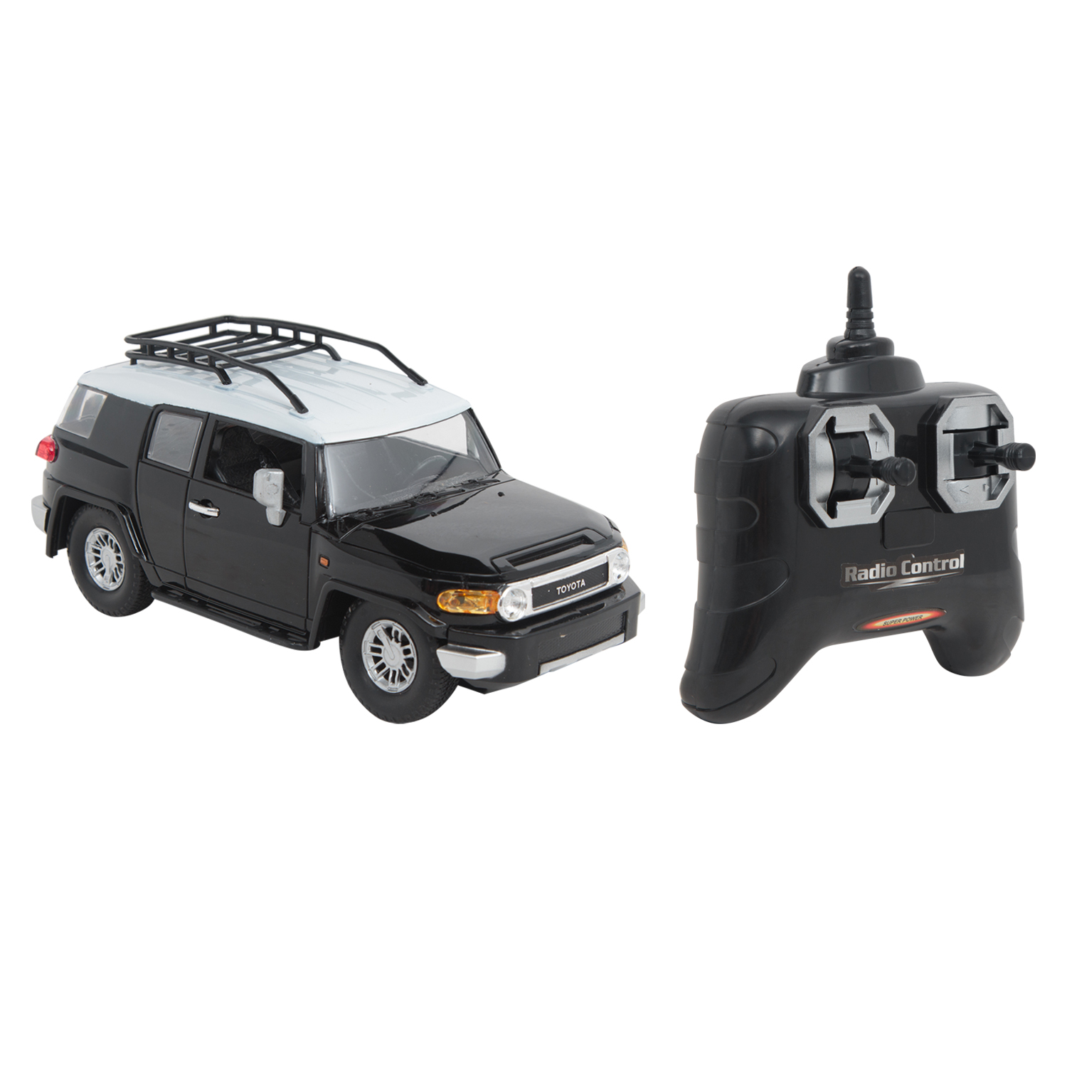 

Машина на радиоуправлении Maxi Car Vip Line Toyota FJ Cruiser, 1:24, черный