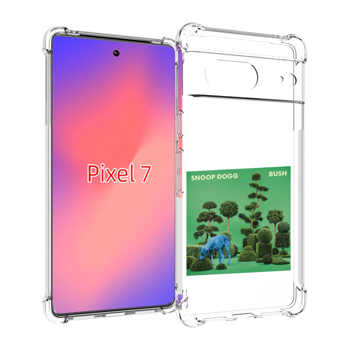 

Чехол Mypads Snoop Dogg Bush Для Google Pixel 7, Прозрачный, Tocco