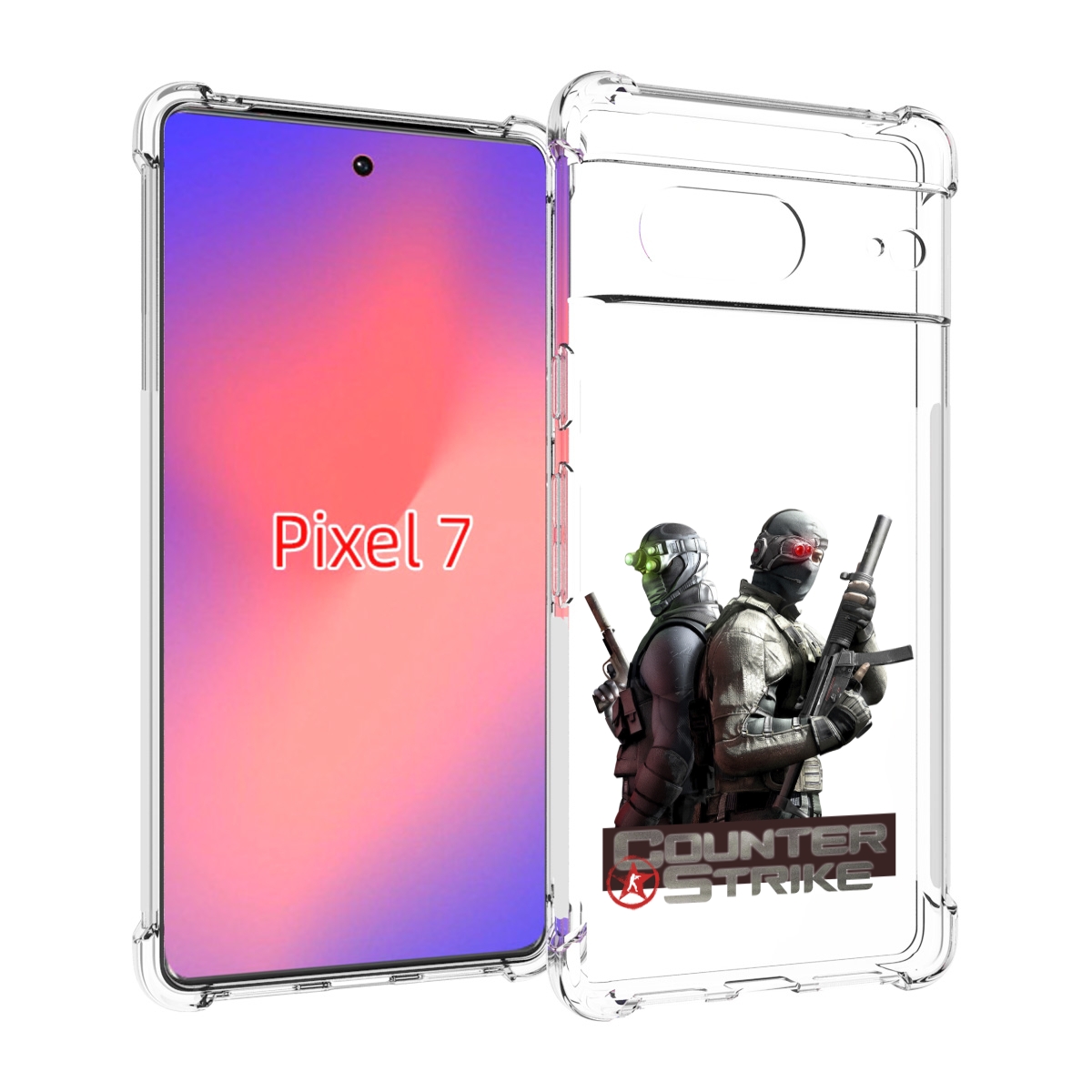 

Чехол Mypads Кс Для Google Pixel 7, Прозрачный, Tocco