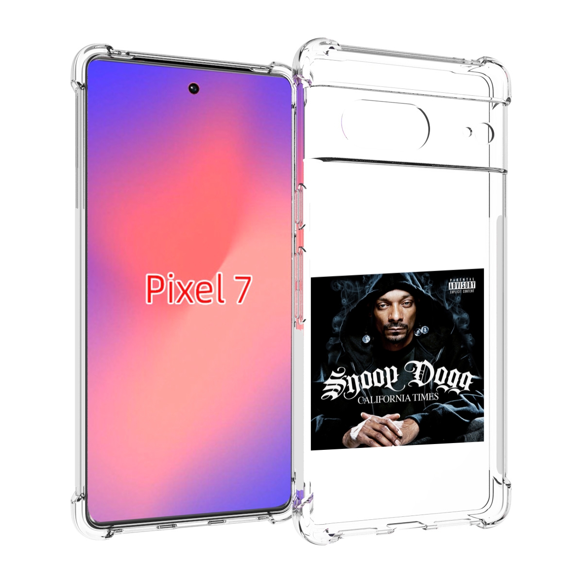 

Чехол Mypads Snoop Dogg California Times Для Google Pixel 7, Прозрачный, Tocco