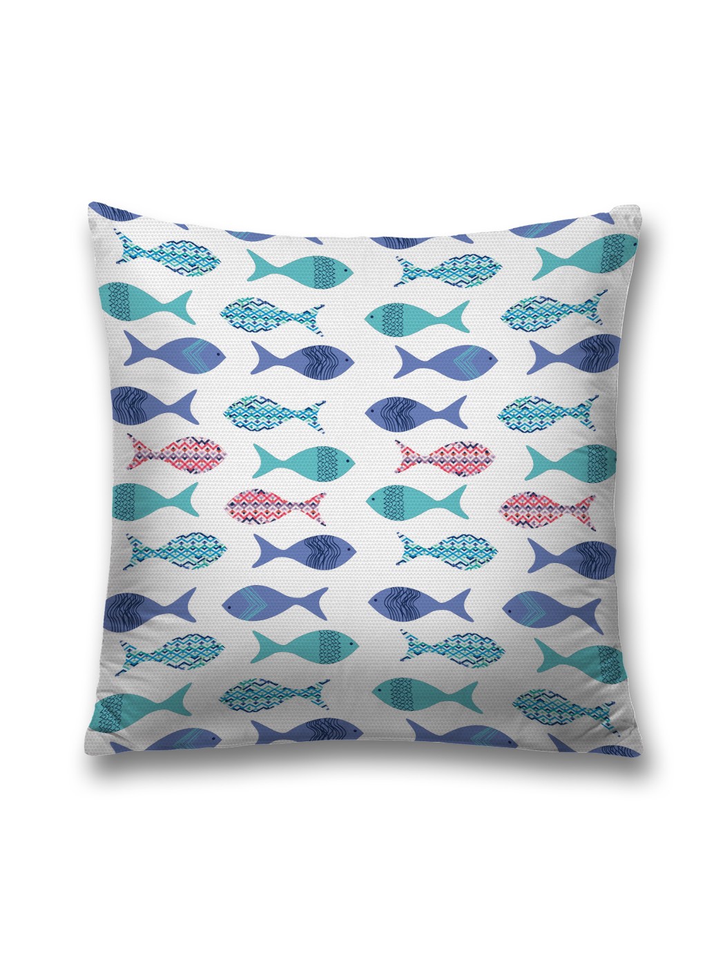 

Наволочка JoyArty декоративная "Рыбный карнавал" на молнии, 45x45 см, Оранжевый