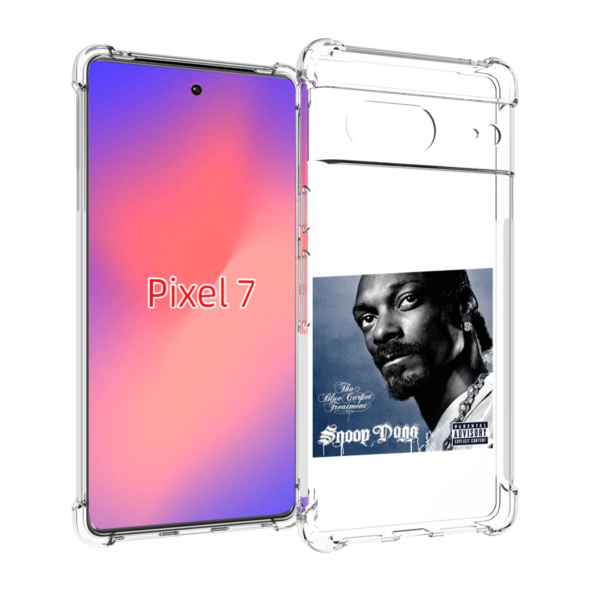 

Чехол Mypads Snoop Dogg Tha Blue Carpet Treatment Для Google Pixel 7, Прозрачный, Tocco