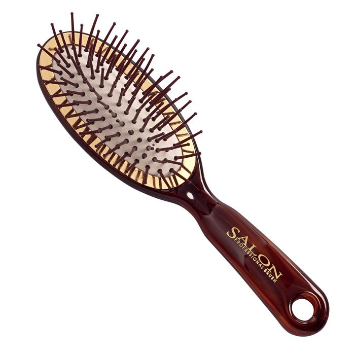 

Расческа Salon массажная мини пластиковые зубцы 340-6S35, kr-1709