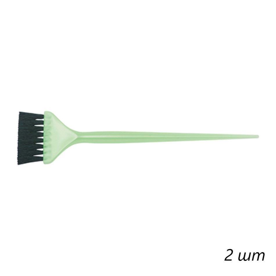 Кисть для окрашивания волос Dewal JPP048 зеленый 2 шт шлейка для собак trixie premium h harness l m нейлон пластик зеленый 52–75 см 20 мм