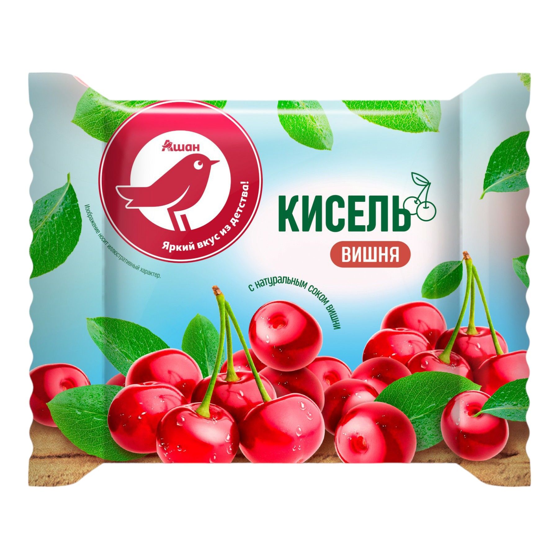 

Кисель АШАН Красная Птица с вишней 190 г