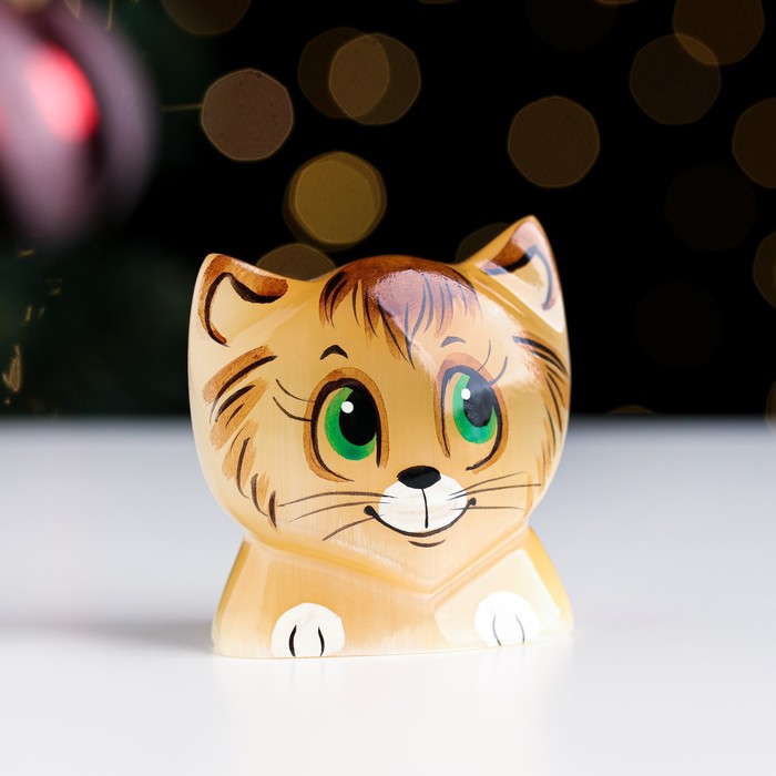

Сувенир "Кошка Муся",селенит