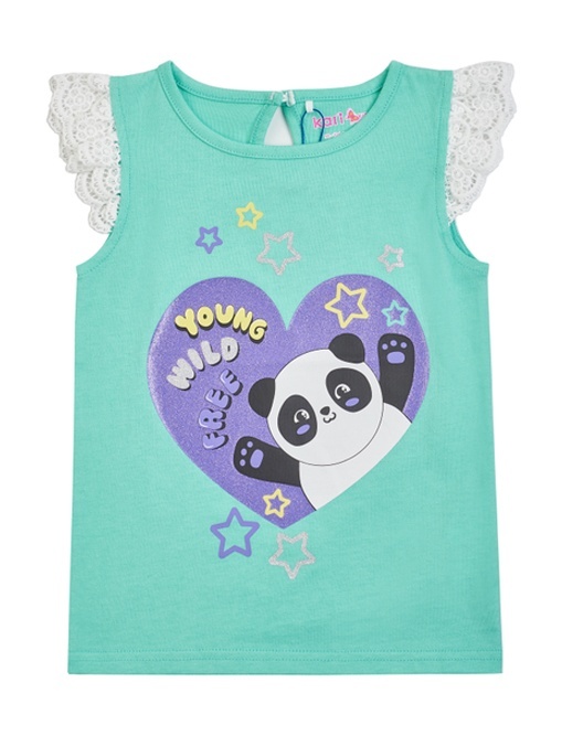 

Футболка детская Kari Kids SS24C22681016, бирюзовый, 116, 229257