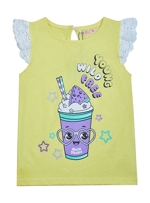 

Футболка детская Kari Kids SS24C22691016, желтый, 104, 229258