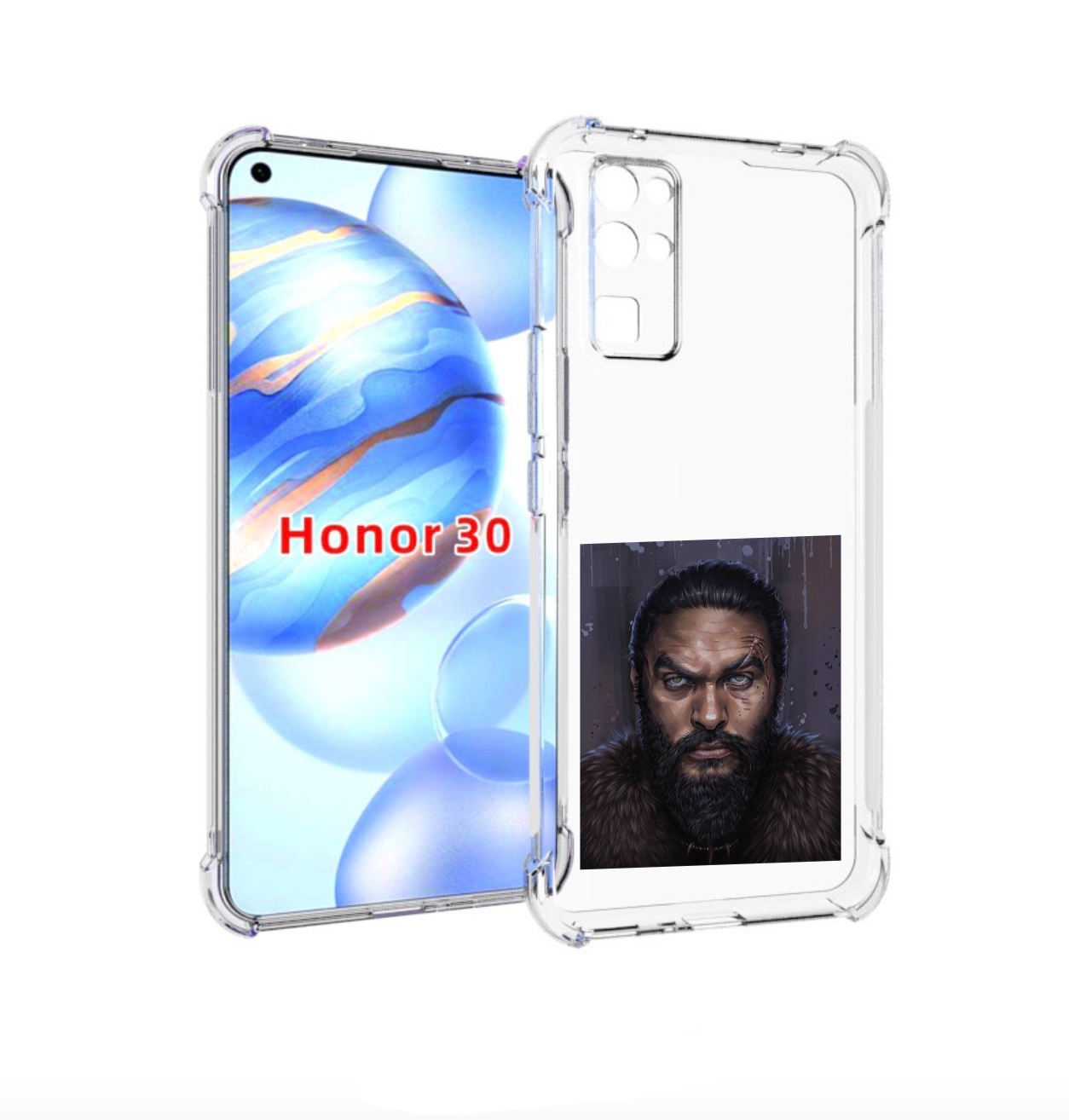 

Чехол бампер MyPads портрет-императора для Honor 30 (BMH-AN10) п, Прозрачный, Tocco