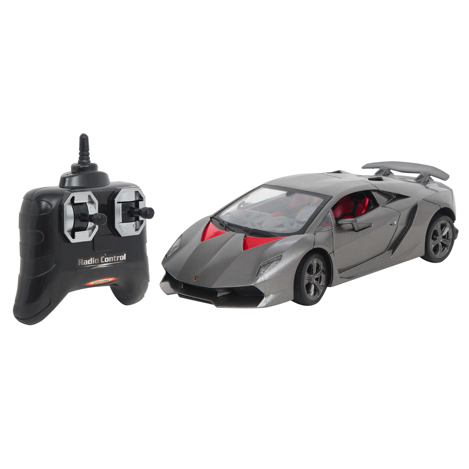 

Машина на радиоуправлении Maxi Car Vip Line Lamborghini Sesto Elemento, 1:24, серый