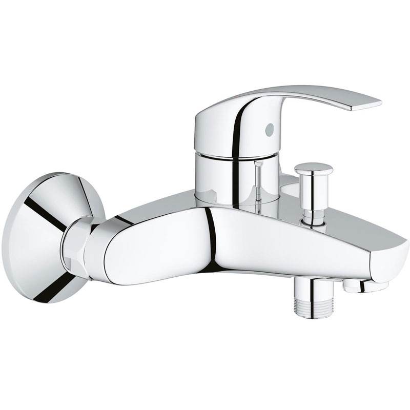 фото Смеситель для ванны grohe eurosmart new хром (33300002)