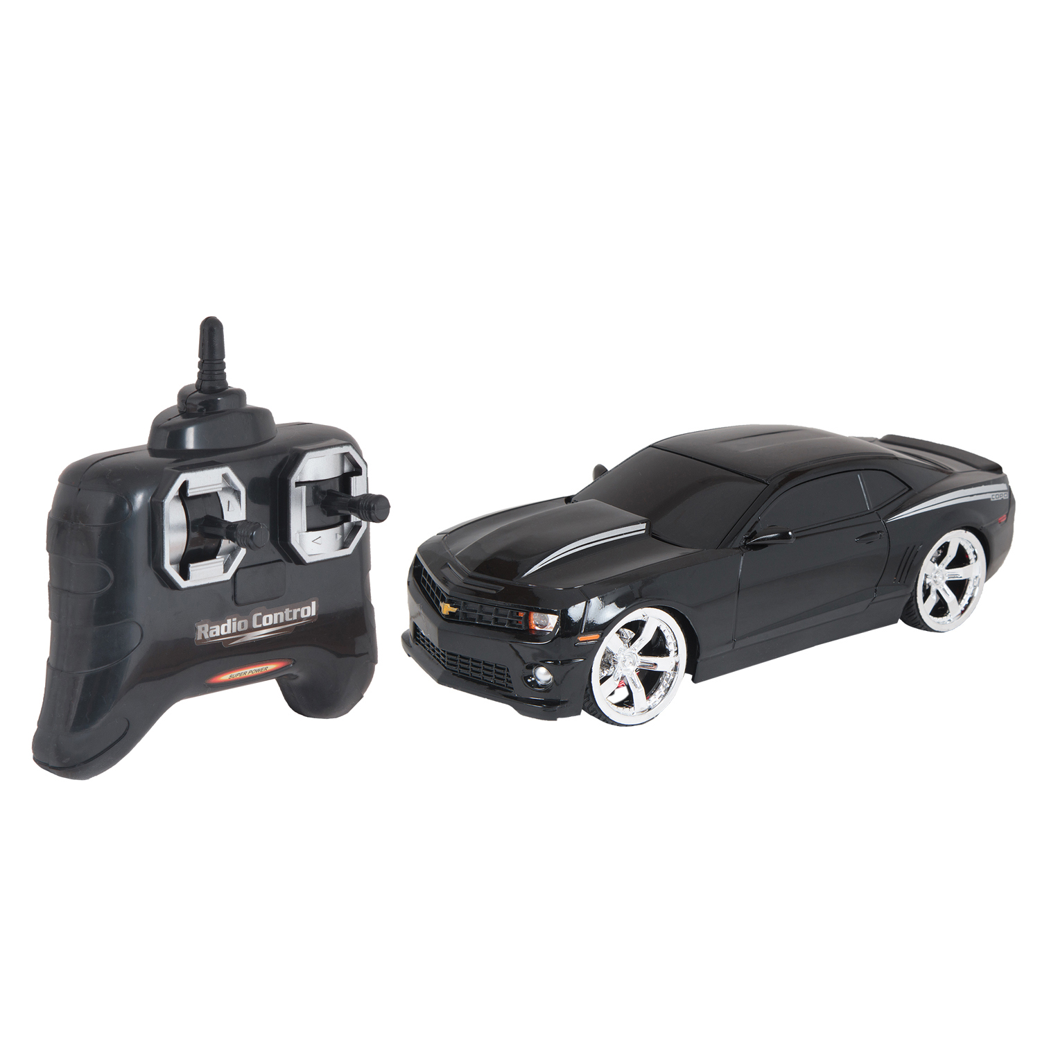 

Машина на радиоуправлении Maxi Car Vip Line Chevrolet Camaro Copo, 1:24, черный