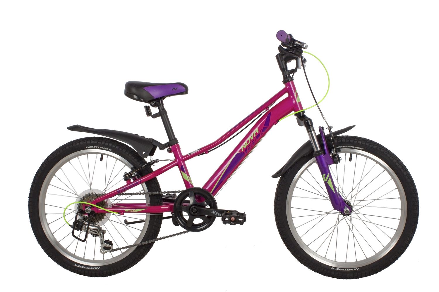 Детский велосипед Novatrack Valiant 20, год 2022, цвет Красный
