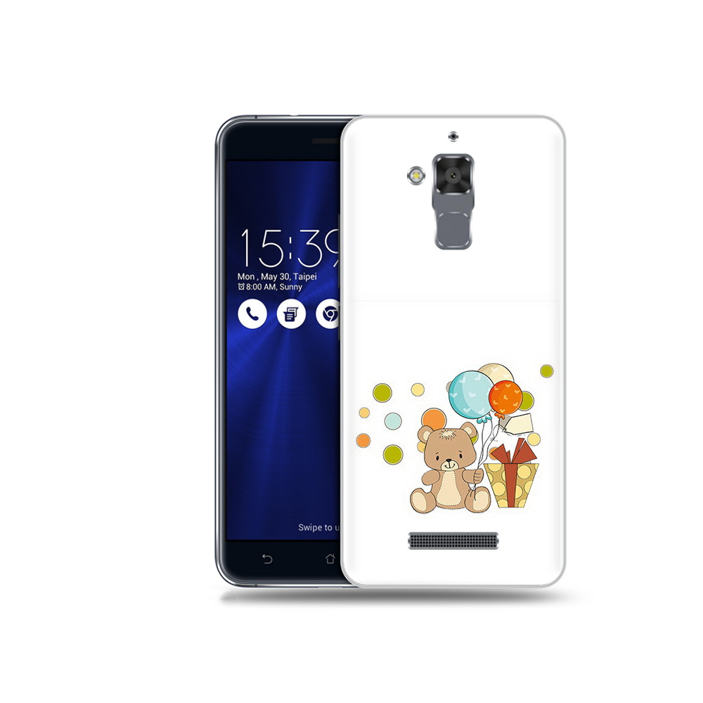 

Чехол MyPads Tocco для Asus ZenFone 3 Max (ZC520TL) медвеженок с подарком, Прозрачный, Tocco