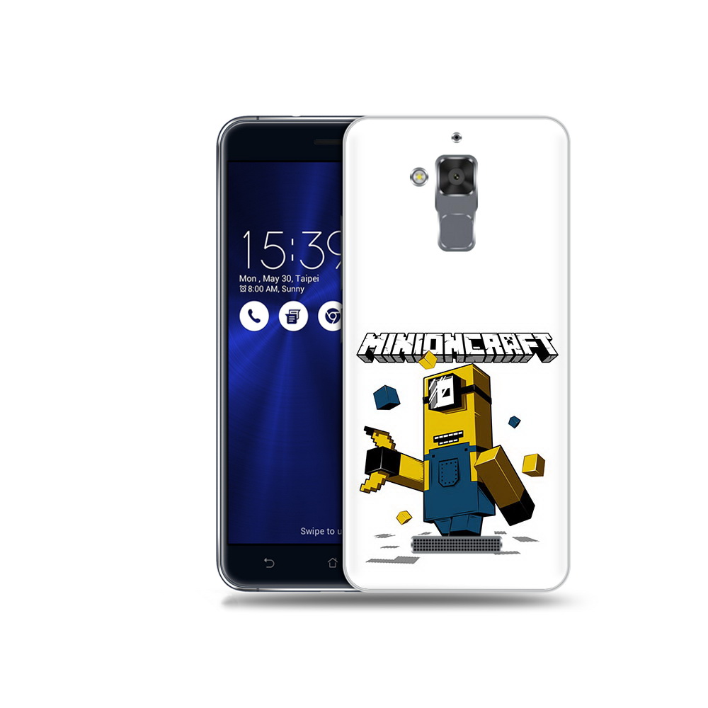 

Чехол MyPads Tocco для Asus ZenFone 3 Max (ZC520TL) миньон, Прозрачный, Tocco