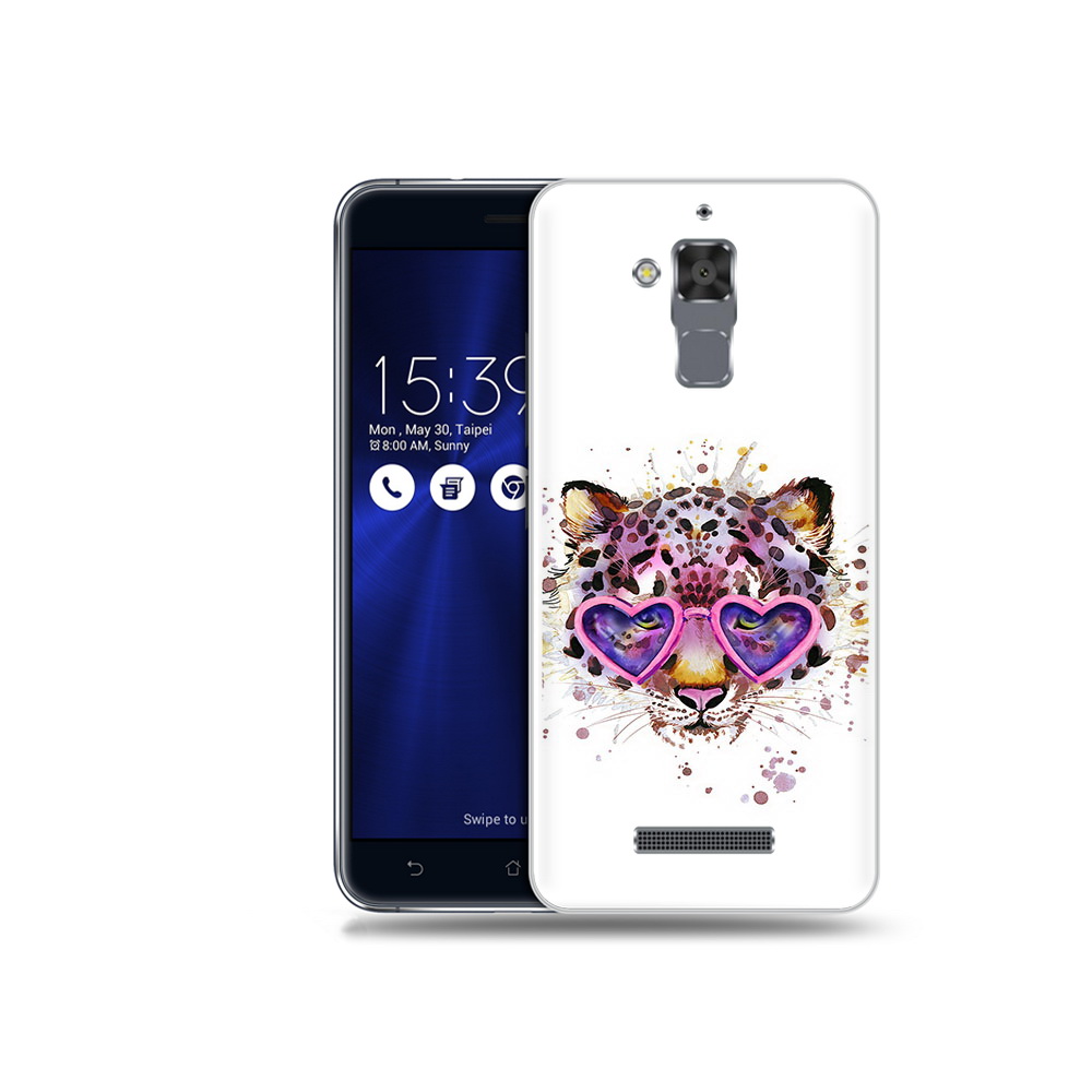 

Чехол MyPads Tocco для Asus ZenFone 3 Max (ZC520TL) модный леопард, Прозрачный, Tocco