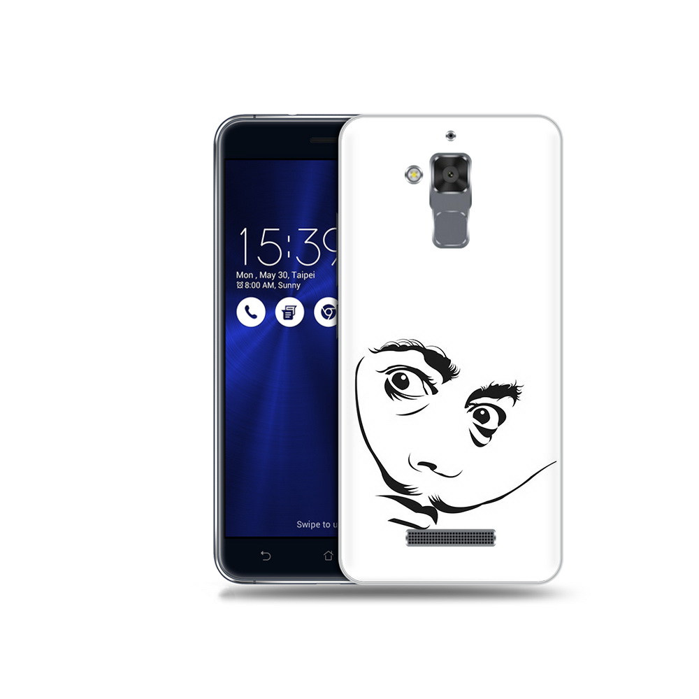 

Чехол MyPads Tocco для Asus ZenFone 3 Max (ZC520TL) мужчина с длинными усами, Прозрачный, Tocco