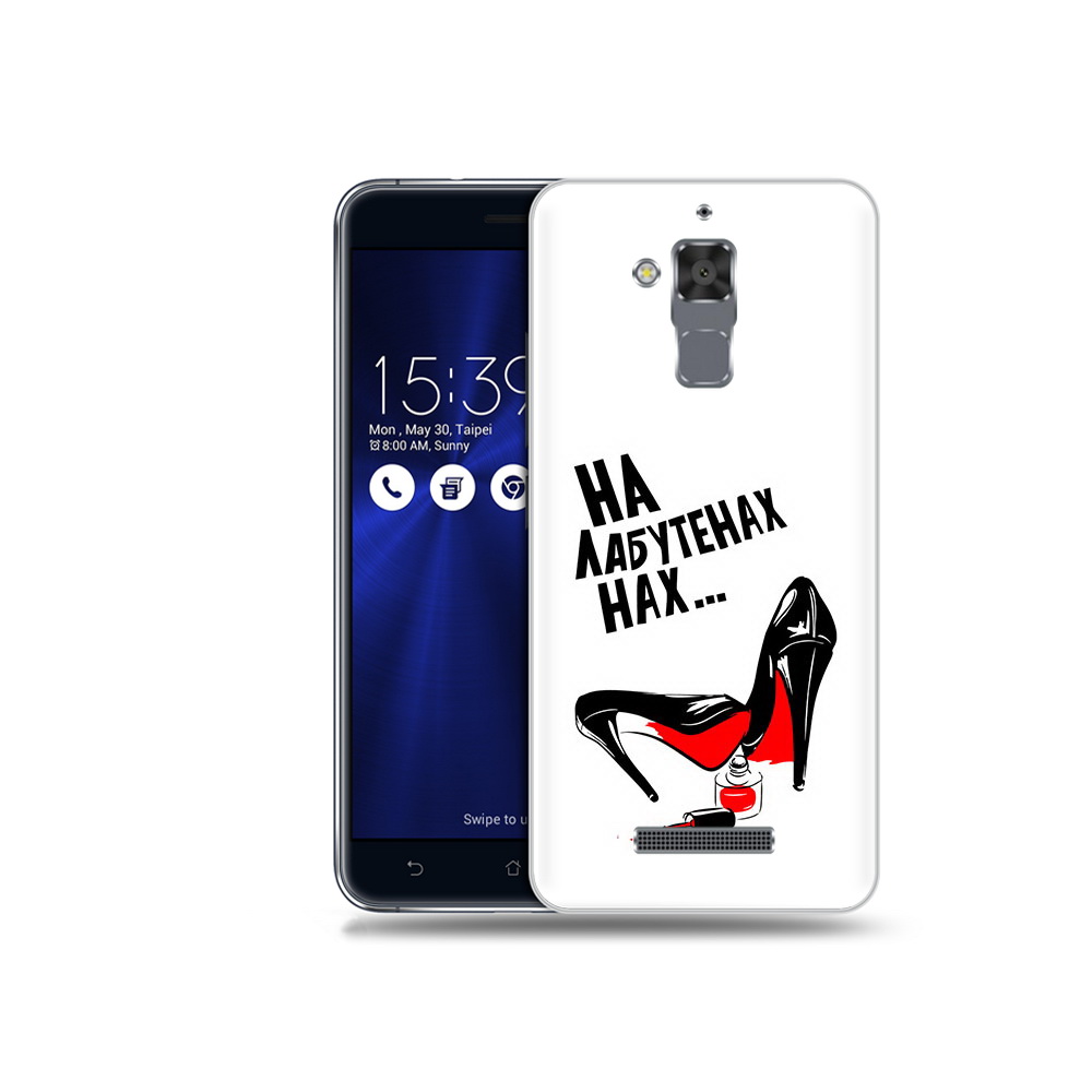 

Чехол MyPads Tocco для Asus ZenFone 3 Max (ZC520TL) на лабутенах, Прозрачный, Tocco