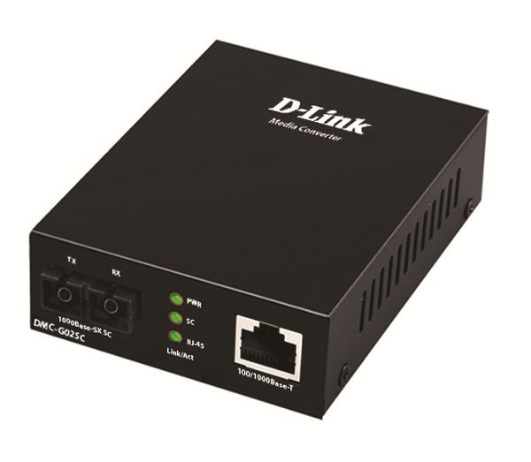 Медиаконвертер D-Link DMC-G02SC/A1A