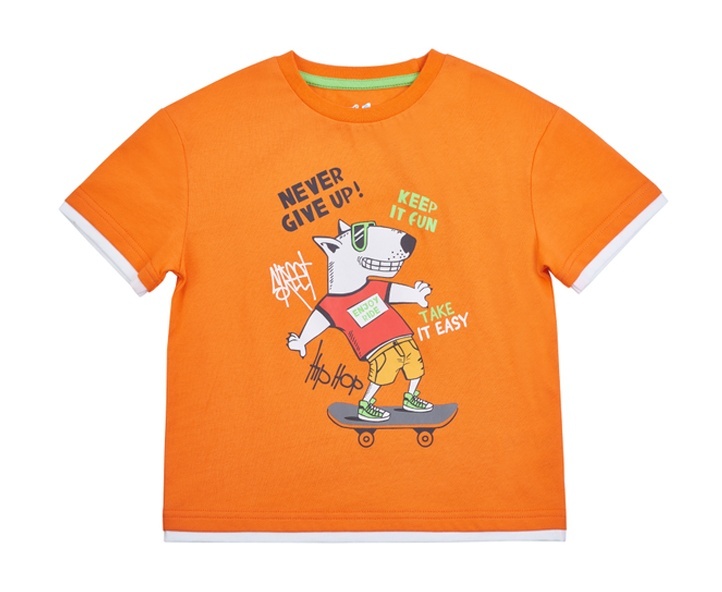 

Футболка детская Kari Kids SS24C60701023, оранжевый, 98, 228716