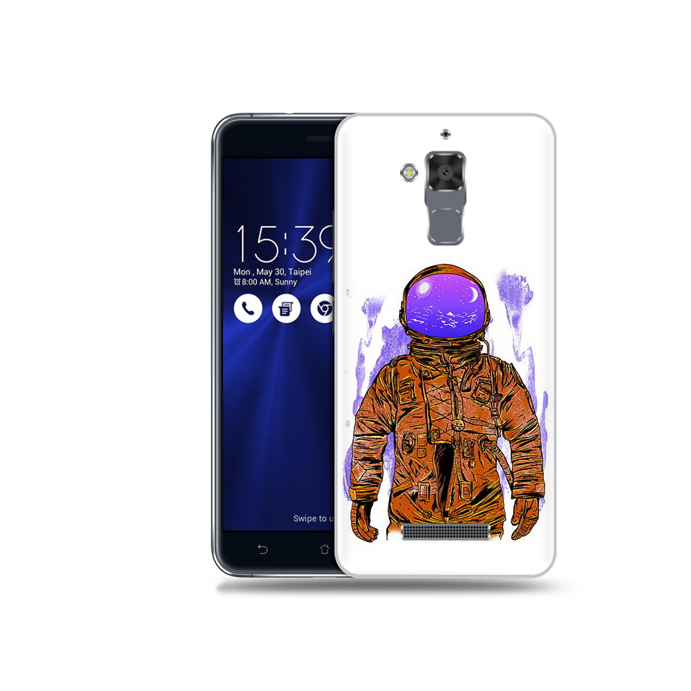 

Чехол MyPads Tocco для Asus ZenFone 3 Max (ZC520TL) нарисованный мужчина в скафандре, Прозрачный, Tocco