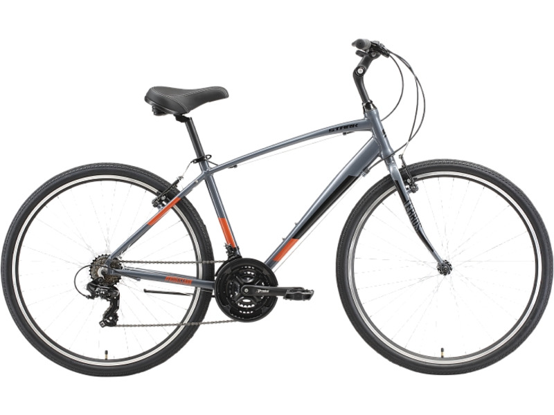 Дорожный велосипед Stark Terros 28.2 V, год 2023, цвет Серебристый-Черный, ростовка 18