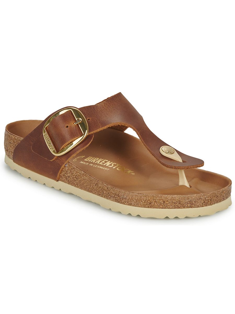 Вьетнамки женские Birkenstock 26066648 коричневые 37 EU