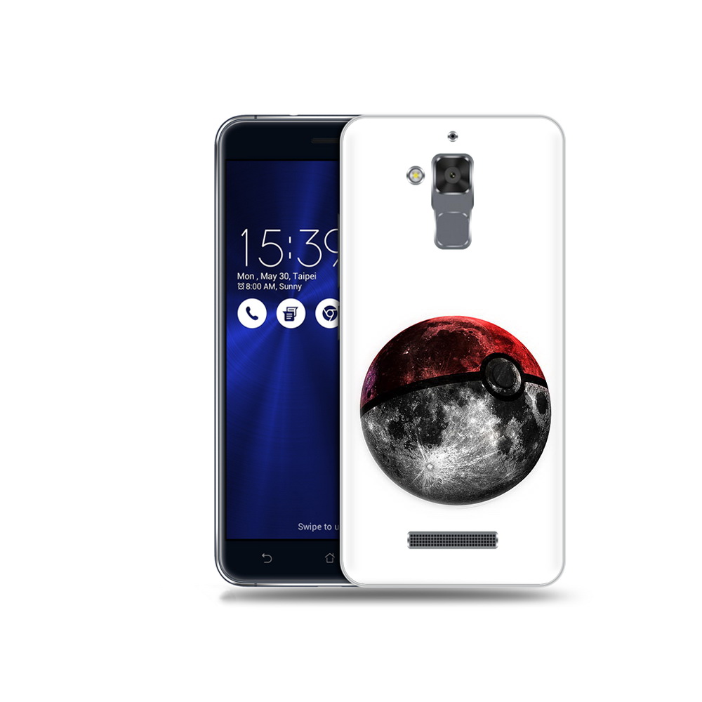 

Чехол MyPads Tocco для Asus ZenFone 3 Max (ZC520TL) планета покебол, Прозрачный, Tocco