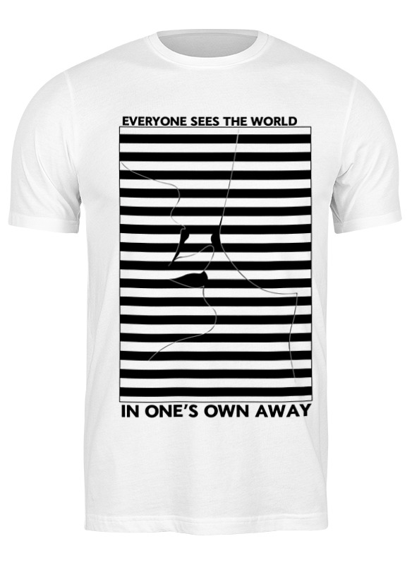 

Футболка мужская Printio Иллюзия 2747397 белая 2XL, Белый, Иллюзия 2747397