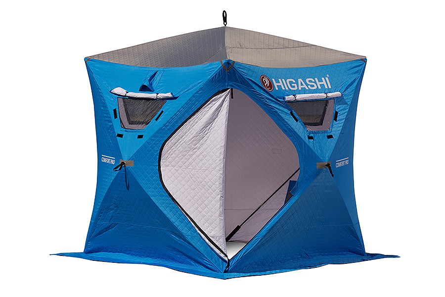 фото Зимняя палатка куб higashi comfort pro dc трехслойная 4152