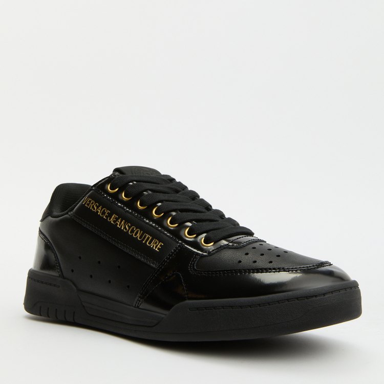 

Кеды мужские Versace Jeans Couture 77YA3SD4 черные 45 EU, Черный, 77YA3SD4