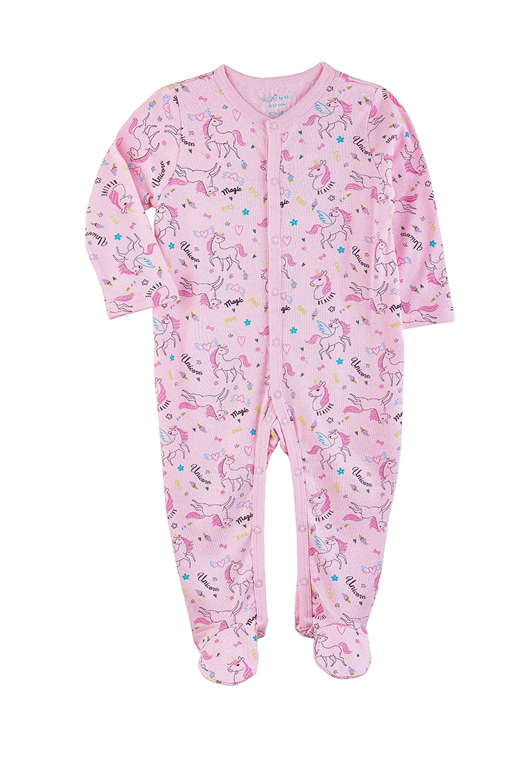 фото Комбинезон детский повседневный kari baby aw21b06603503 розовый р.80