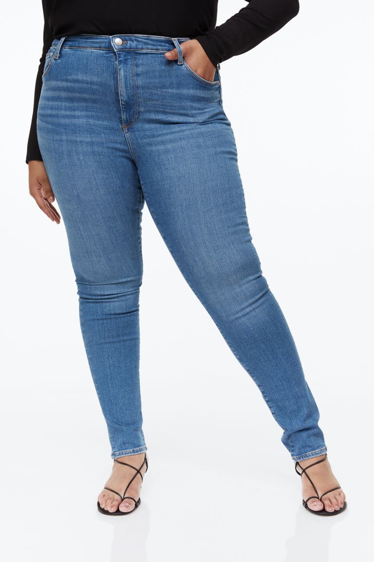 

Джинсы женские H&M 1092959001 синие 52 IT (доставка из-за рубежа), Синий, 1092959001
