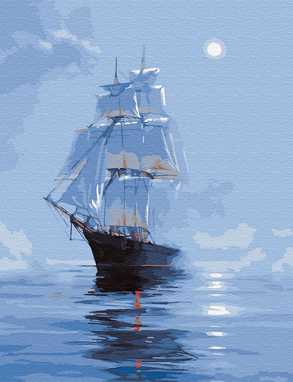 

Картина по номерам Molly Мираж, 30x40, Мираж