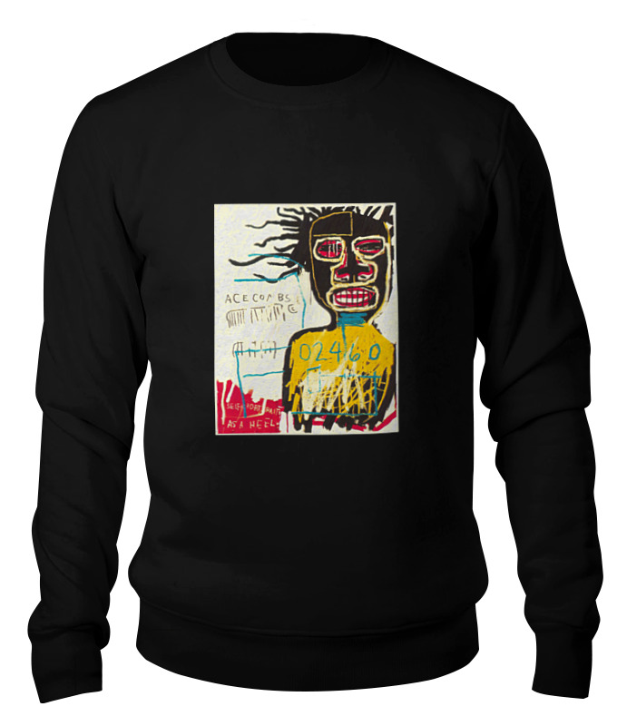

Свитшот унисекс Printio Jean-michel basquiat черный M, Jean-michel basquiat