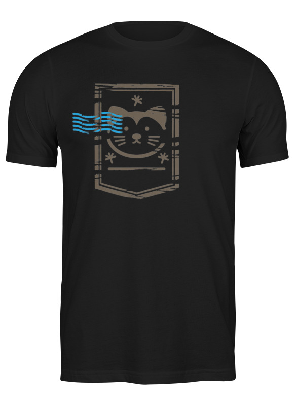 

Футболка мужская Printio Cats here 2984337 черная 2XL, Черный, Cats here 2984337
