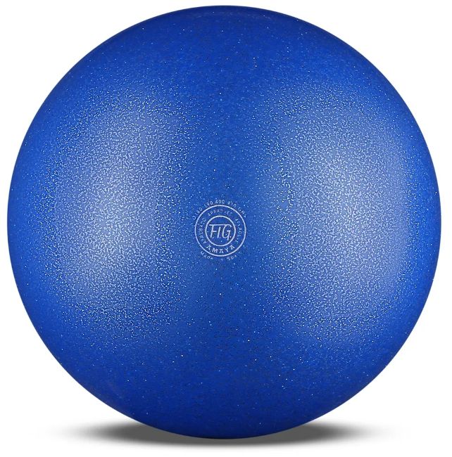 Мяч для художественной гимнастики AMAYA GALAXI 20см Синий
