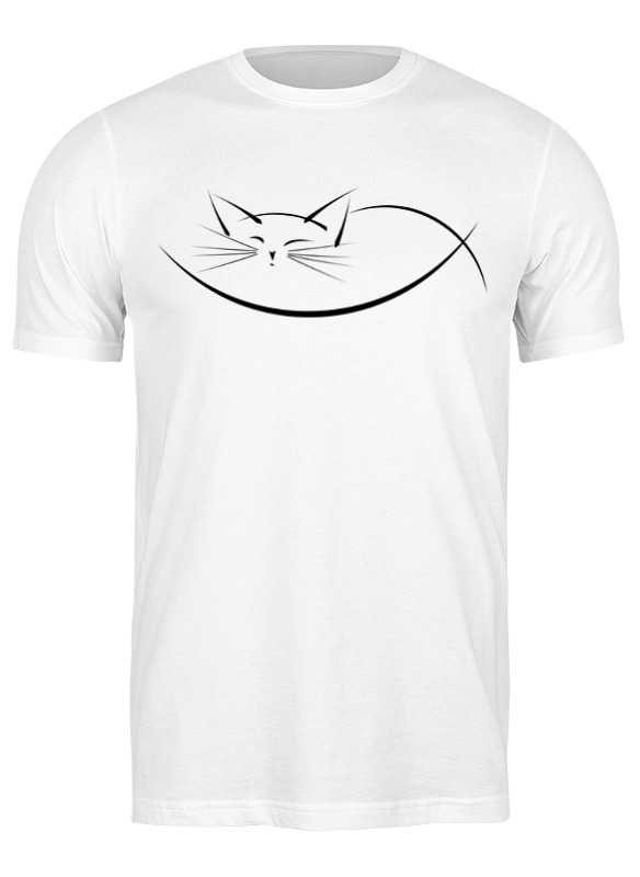 

Футболка мужская Printio Cats here 2984620 белая 2XL, Белый, Cats here 2984620