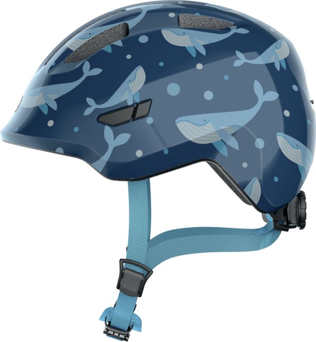

Велошлем ABUS Smiley 3.0 blue whale M (50-55), Голубой;синий, Smiley 3.0