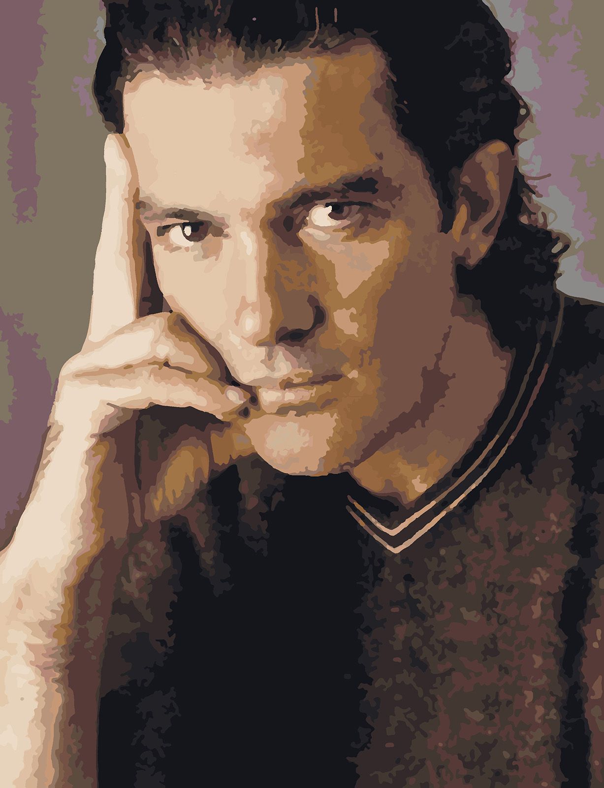 

Картина по номерам Красиво Красим Антонио Бандерас, 60 х 90 см, Антонио Бандерас