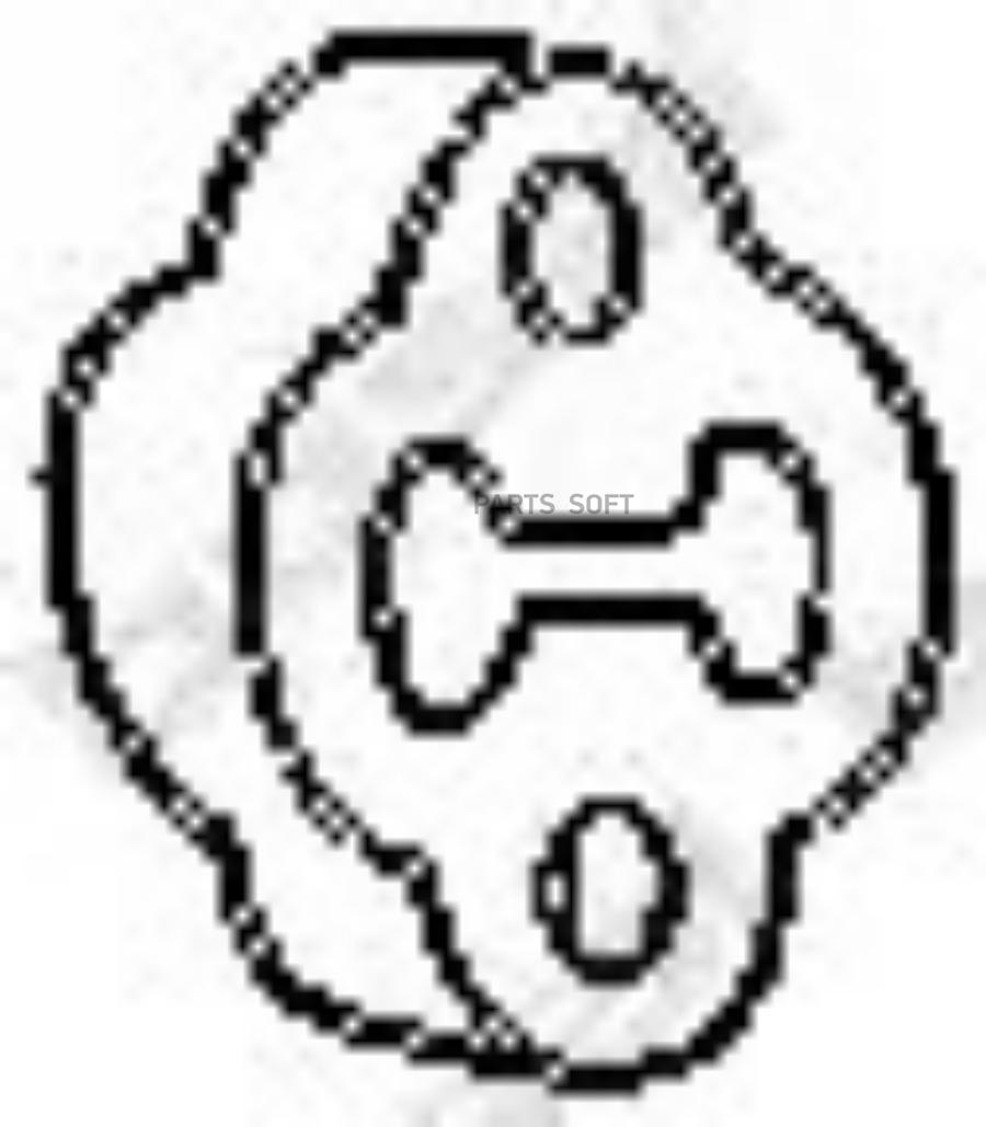 

Резинка Глушителя Mazda/Nissan/Mitsubishi, 255275 Bosal 255-275