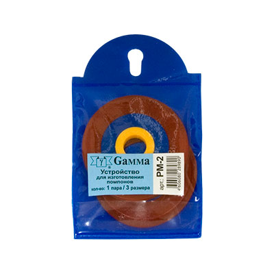 

Вязание Устройство для изгот. помпонов PM-2 gamma-PM-2, от