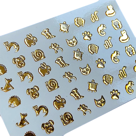 

3D-слайдер Anna Tkacheva Gold Crystal №11 Животные. Звери